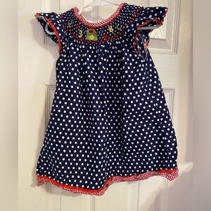 Lil‎ Cactus Smocked Bishop Dress